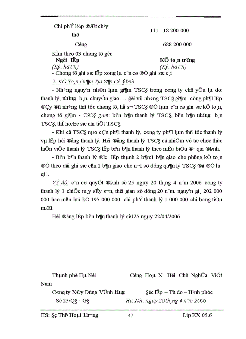 image for page Báo cáo thực tập tại Công Ty xây dựng Vĩnh Hưng