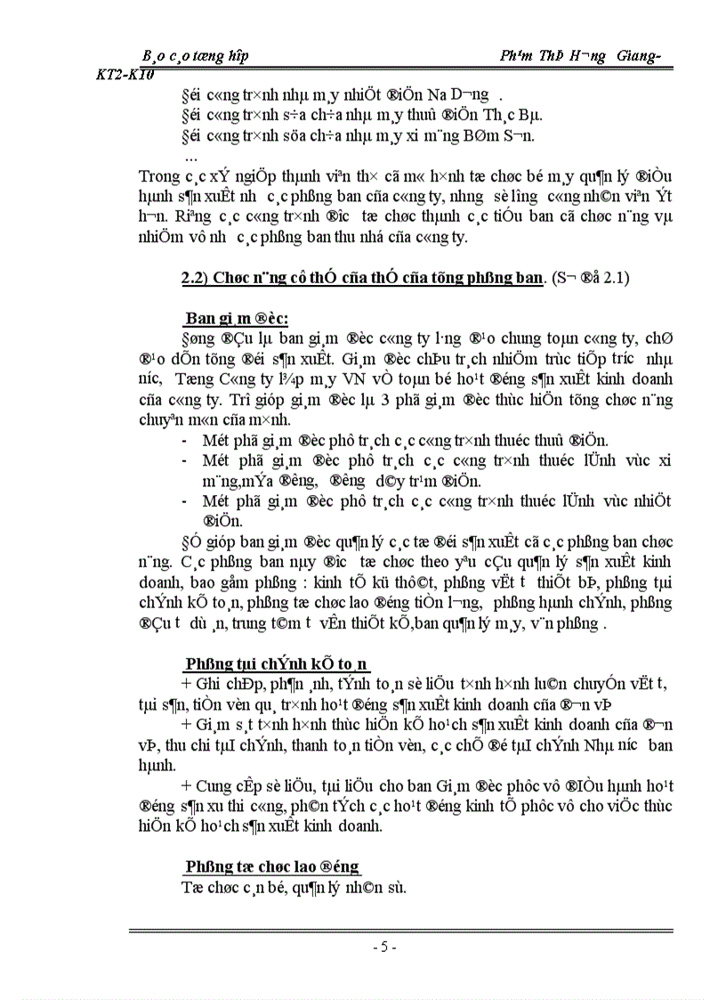 image for page Tình hình hoạt động của công ty Lắp máy & Xây dựng số 10