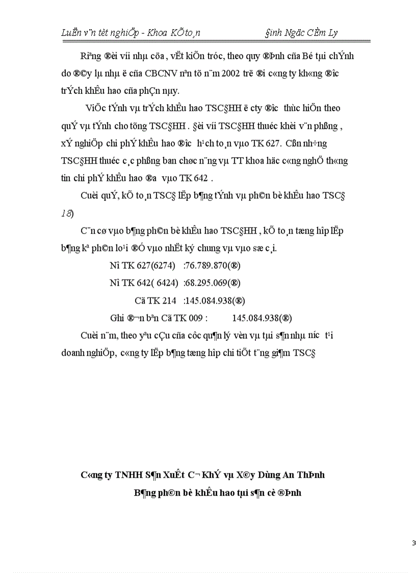 image for page Tổ chức hạch toán TSCĐ với việc nâng cao hiệu quả sử dụng TSCĐ tại Công ty TNHH Sản Xuất Cơ Khí Và Xây Dựng An Thịnh