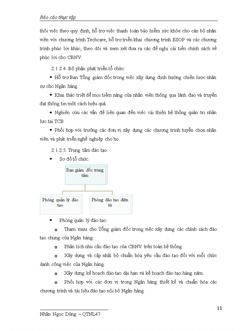 image for page Báo cáo thực tập tại Ngân hàng TMCP Kỹ thương Việt Nam