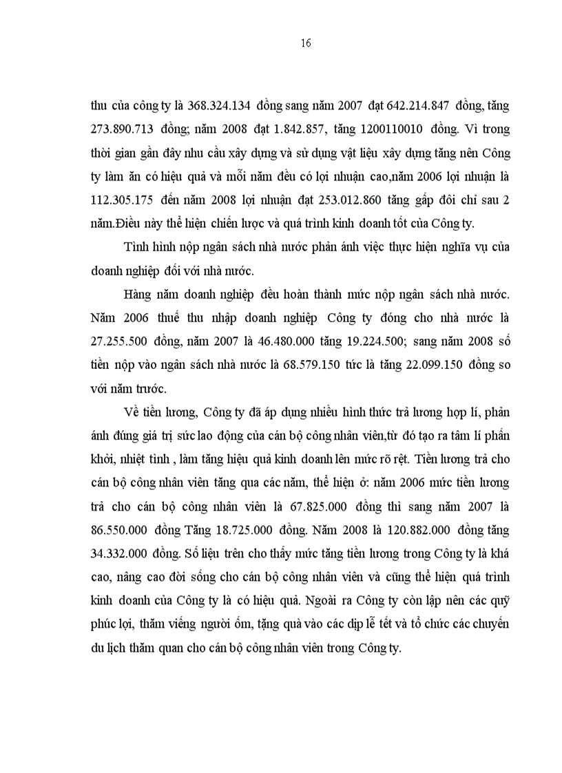 image for page Báo cáo thực tập tại Công ty CP Vật liệu và Xây dựng Tân Long