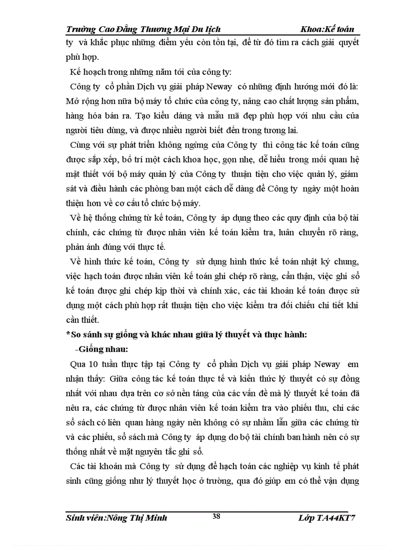 image for page Kế toán bán hàng và xác định kết quả kinh doanh tại Công ty cổ phần Dịch vụ giải pháp Neway