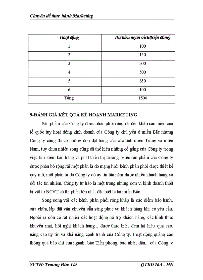 image for page Báo cáo thực tập tại Công ty vật tư bưu điện 1