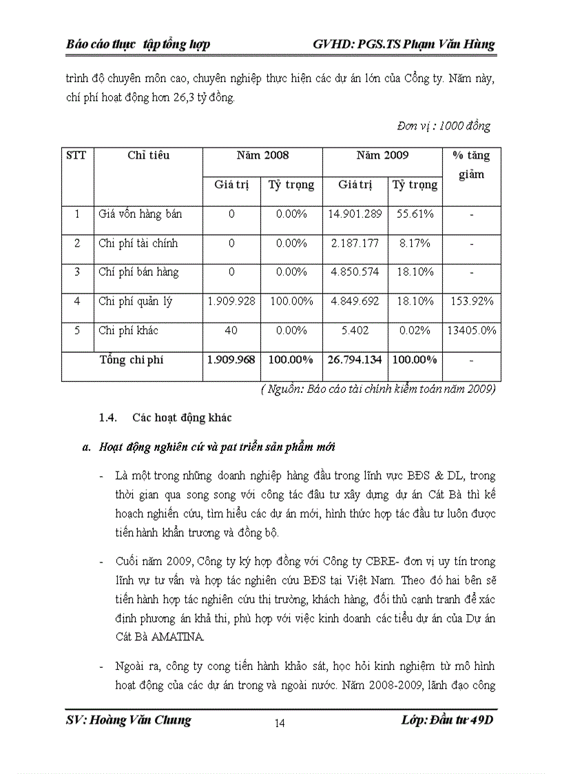 image for page Báo cáo thực tập tại Công ty cổ phần đầu tư và phát triển du lịch Vinaconex-itc