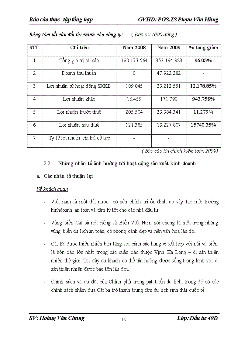 image for page Báo cáo thực tập tại Công ty cổ phần đầu tư và phát triển du lịch Vinaconex-itc