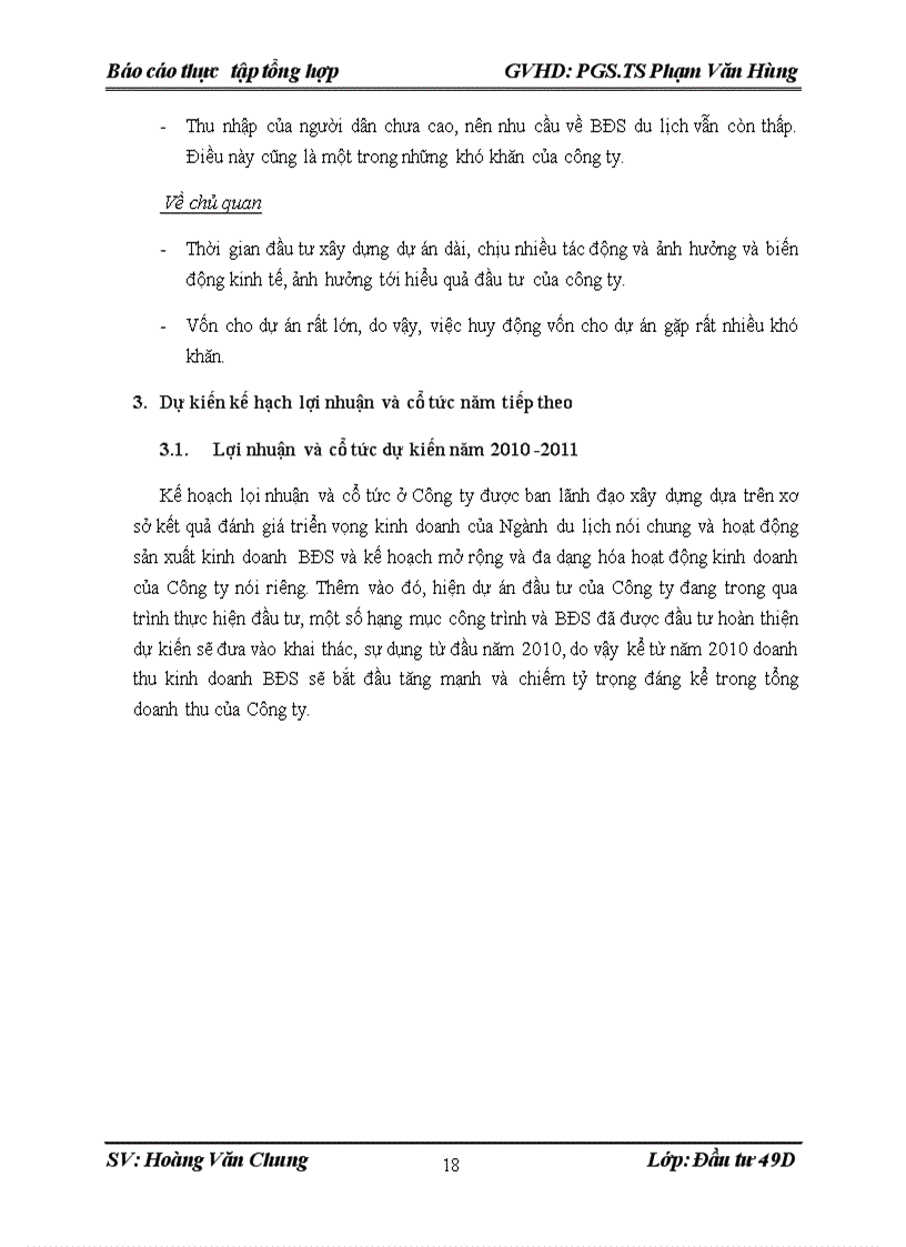 image for page Báo cáo thực tập tại Công ty cổ phần đầu tư và phát triển du lịch Vinaconex-itc