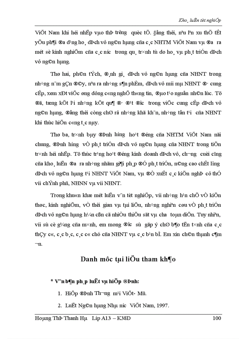 image for page Một số giải pháp phát triển dịch vụ ngân hàng tại ngân hàng Ngoại thương Việt Nam trong điều kiện hội nhập kinh tế quốc tế