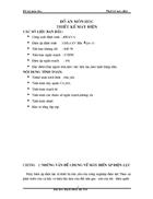 Đồ án môn học: Thiết kế máy điện