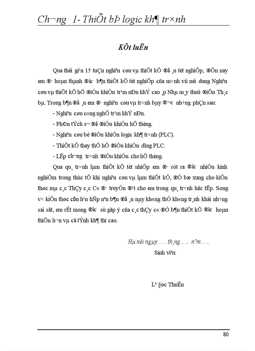 image for page Nghiên cứu hệ thống điều khiển trạm nén khí cao áp nhà máy thuỷ điện thác bà