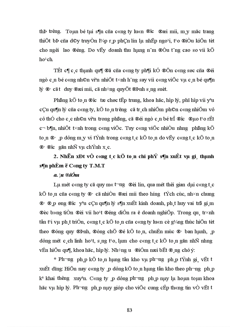 image for page Thực trạng công tác kế toán tập hợp chi phí sản xuất và tính giá thành sản phẩm của Công ty Thương mại và sản xuất thiết bị giao thông vận tải