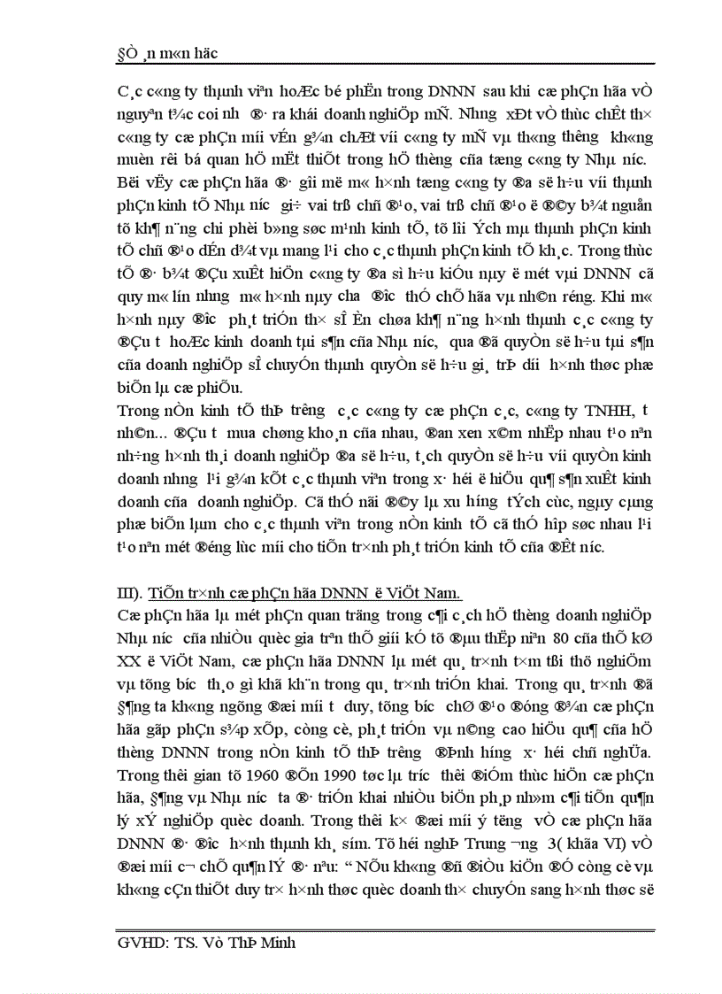 image for page Tiến trình cổ phần hoá DNNN ở Việt Nam