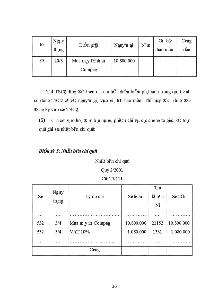 image for page Hoàn thiện hạch toán tài sản cố định tại công ty giao nhận kho vận ngoại thương