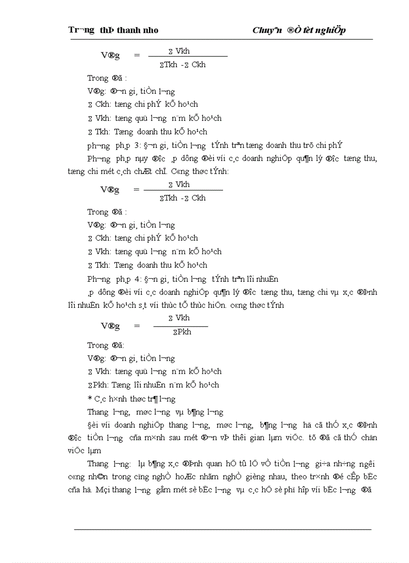 image for page Việc nghiên cứu tình hình thu nhập của người lao động. Các biện pháp phân phối nhằm sử dụng có hiệu quả quỹ tiền lương trong doanh nghiệp