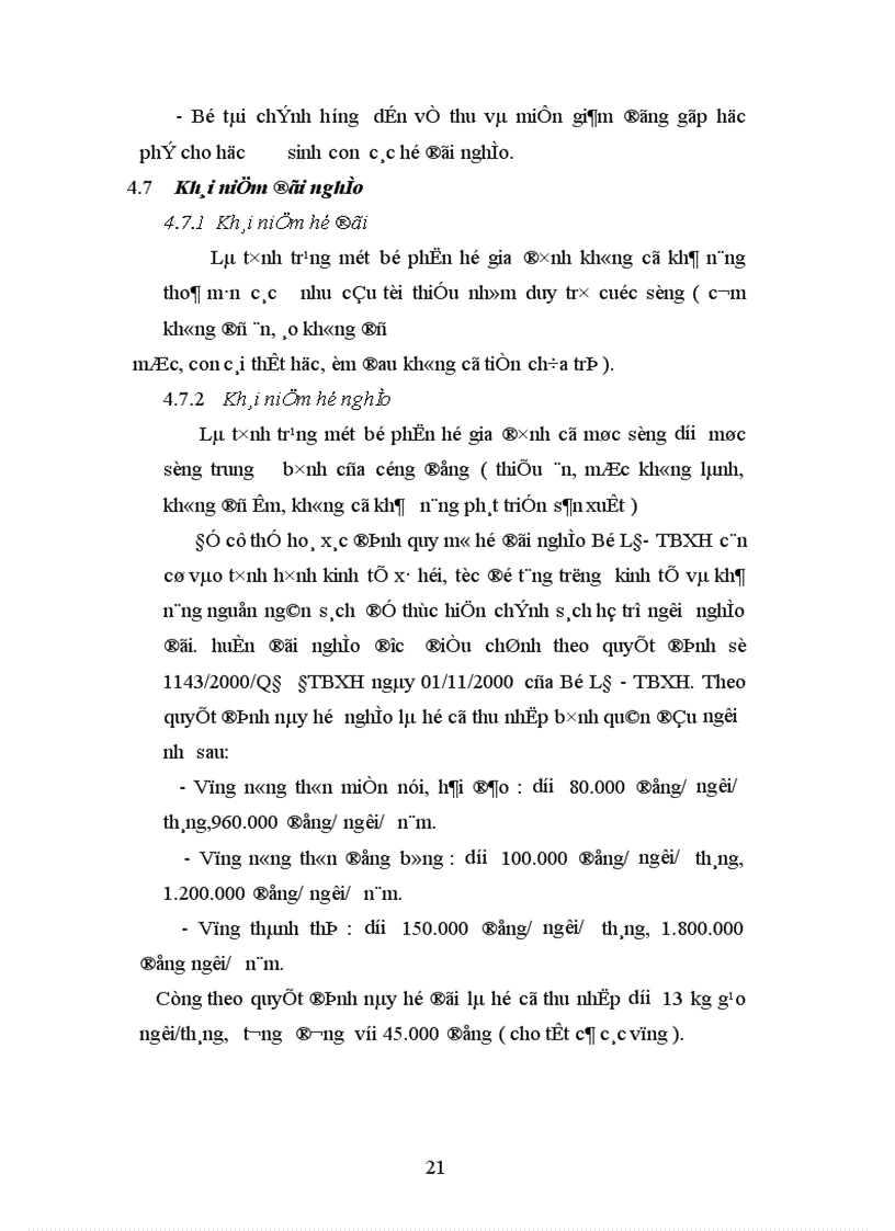 image for page Hỗ trợ vay vốn xoá đói giảm nghèo và hiệu quả vốn vay của các hộ nghèo ở xâ Phong Hải, huyện Bảo Thắng, tỉnh Lào Cai nhằm nêu lên thực trạng nghèo đói và cách khắc phục tình trạng nghèo đói ở đây