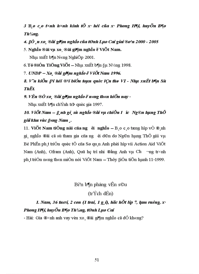 image for page Hỗ trợ vay vốn xoá đói giảm nghèo và hiệu quả vốn vay của các hộ nghèo ở xâ Phong Hải, huyện Bảo Thắng, tỉnh Lào Cai nhằm nêu lên thực trạng nghèo đói và cách khắc phục tình trạng nghèo đói ở đây
