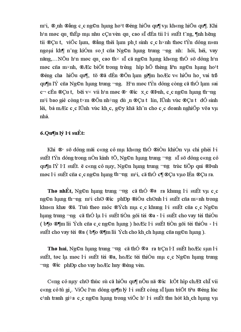 image for page Thực trạng và giải pháp nâng cao việc sử dụng các công cụ của chính sách tiền tệ ở Việt Nam