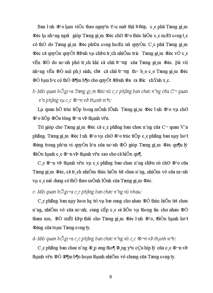 image for page Trình bày mô hình cơ cấu tổ chức Trực tuyến