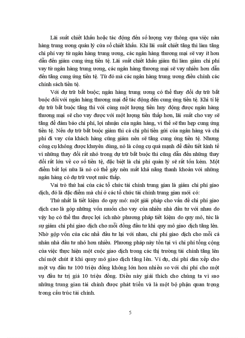 image for page Nghiên cứu những hoạt động cơ bản của các tổ chức tài chính trung gian ở Việt Nam giai đoạn 2003-2008