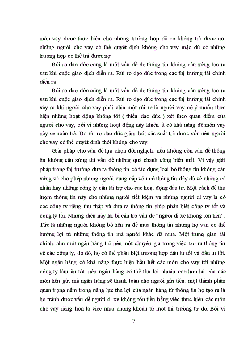 image for page Nghiên cứu những hoạt động cơ bản của các tổ chức tài chính trung gian ở Việt Nam giai đoạn 2003-2008