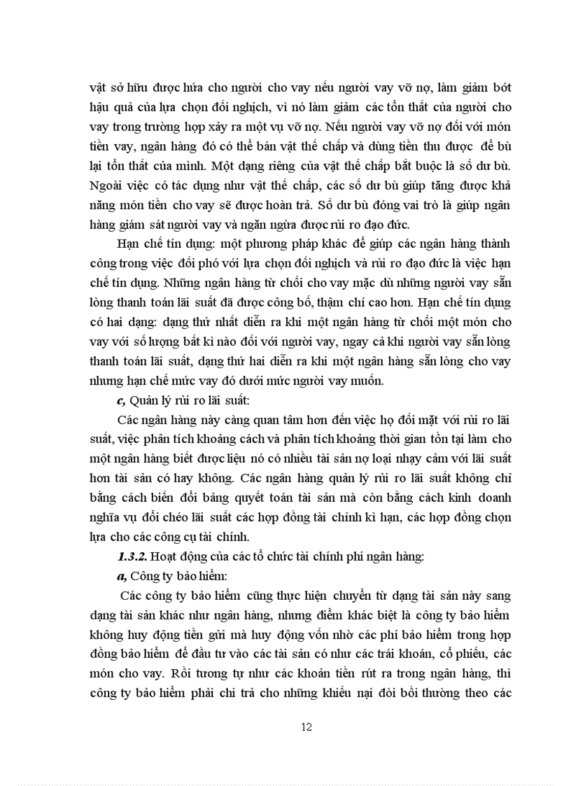 image for page Nghiên cứu những hoạt động cơ bản của các tổ chức tài chính trung gian ở Việt Nam giai đoạn 2003-2008