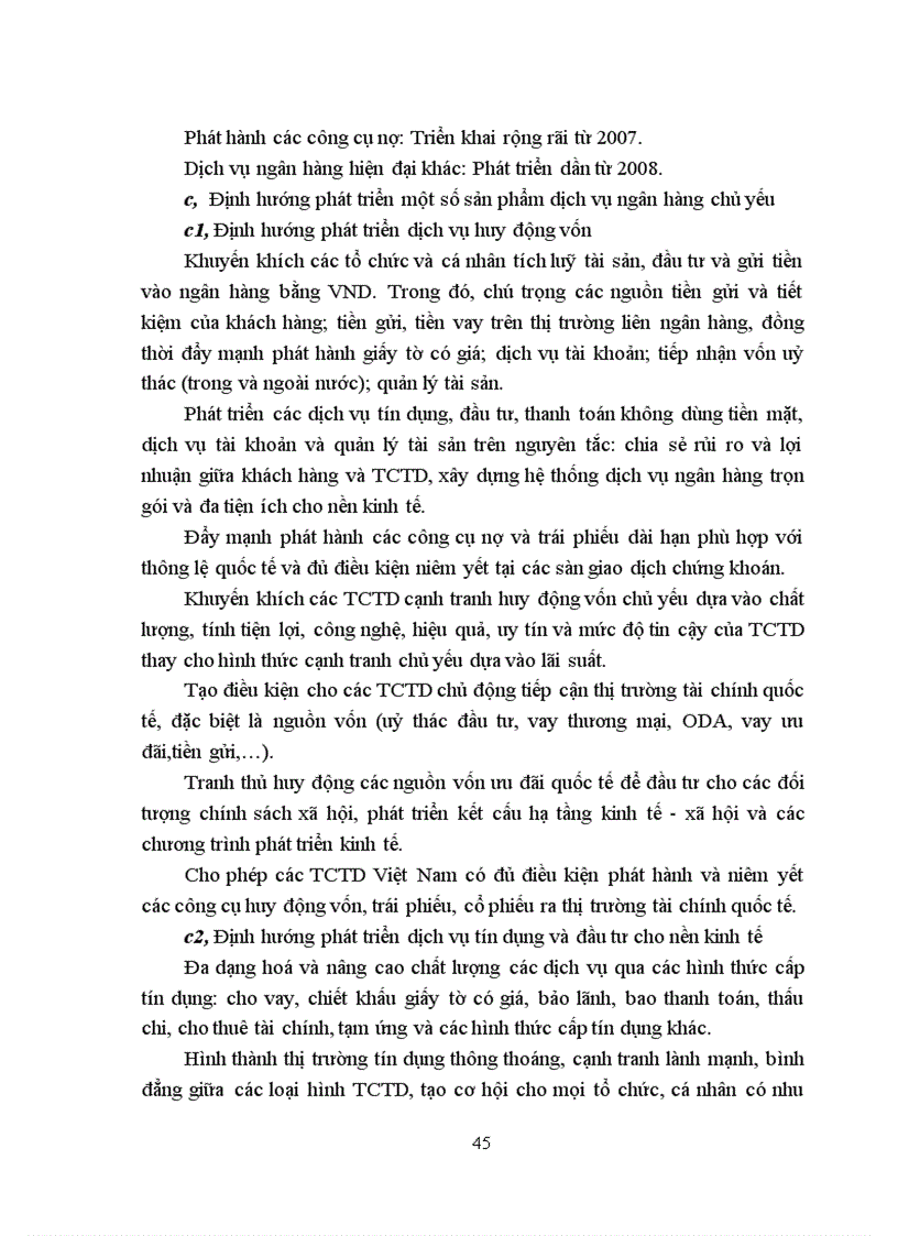 image for page Nghiên cứu những hoạt động cơ bản của các tổ chức tài chính trung gian ở Việt Nam giai đoạn 2003-2008