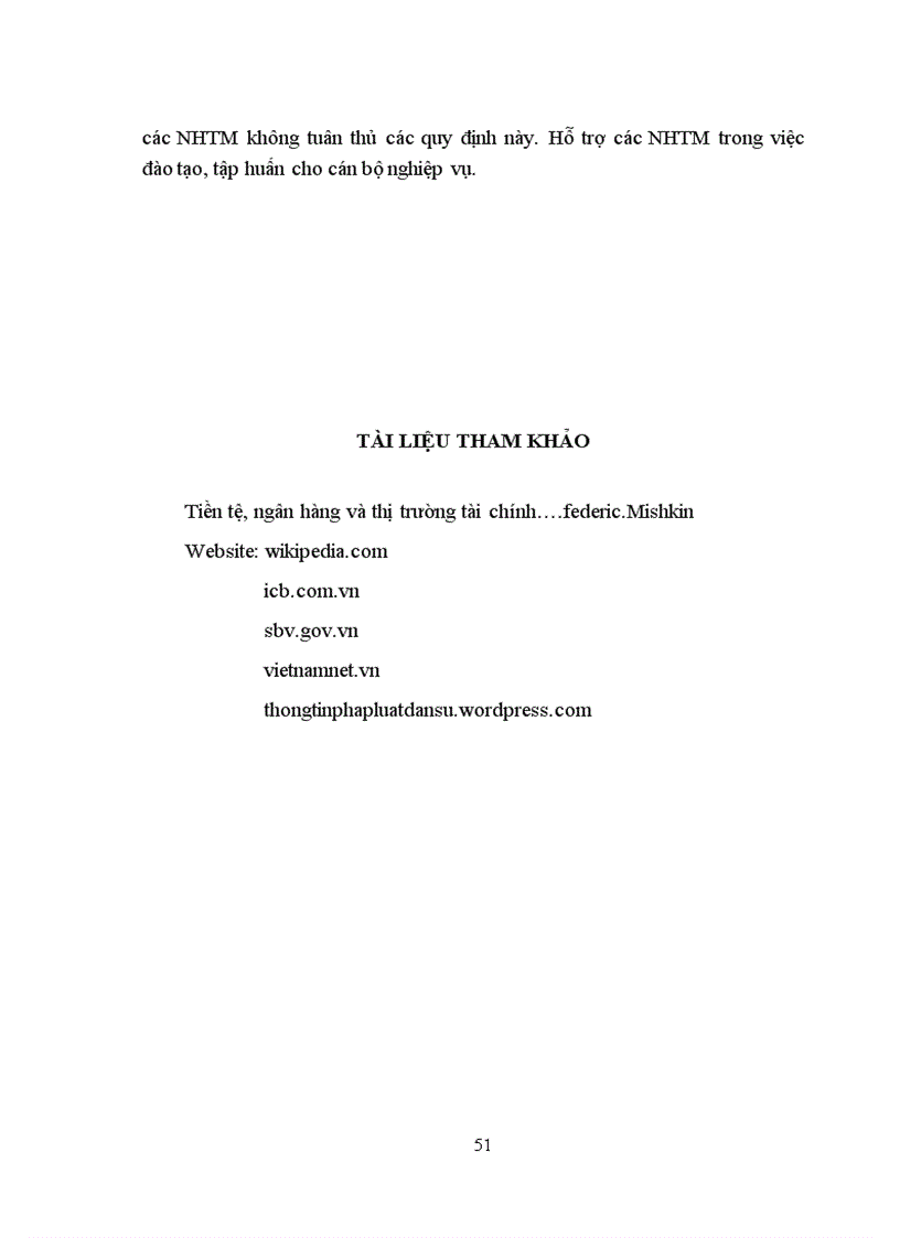 image for page Nghiên cứu những hoạt động cơ bản của các tổ chức tài chính trung gian ở Việt Nam giai đoạn 2003-2008