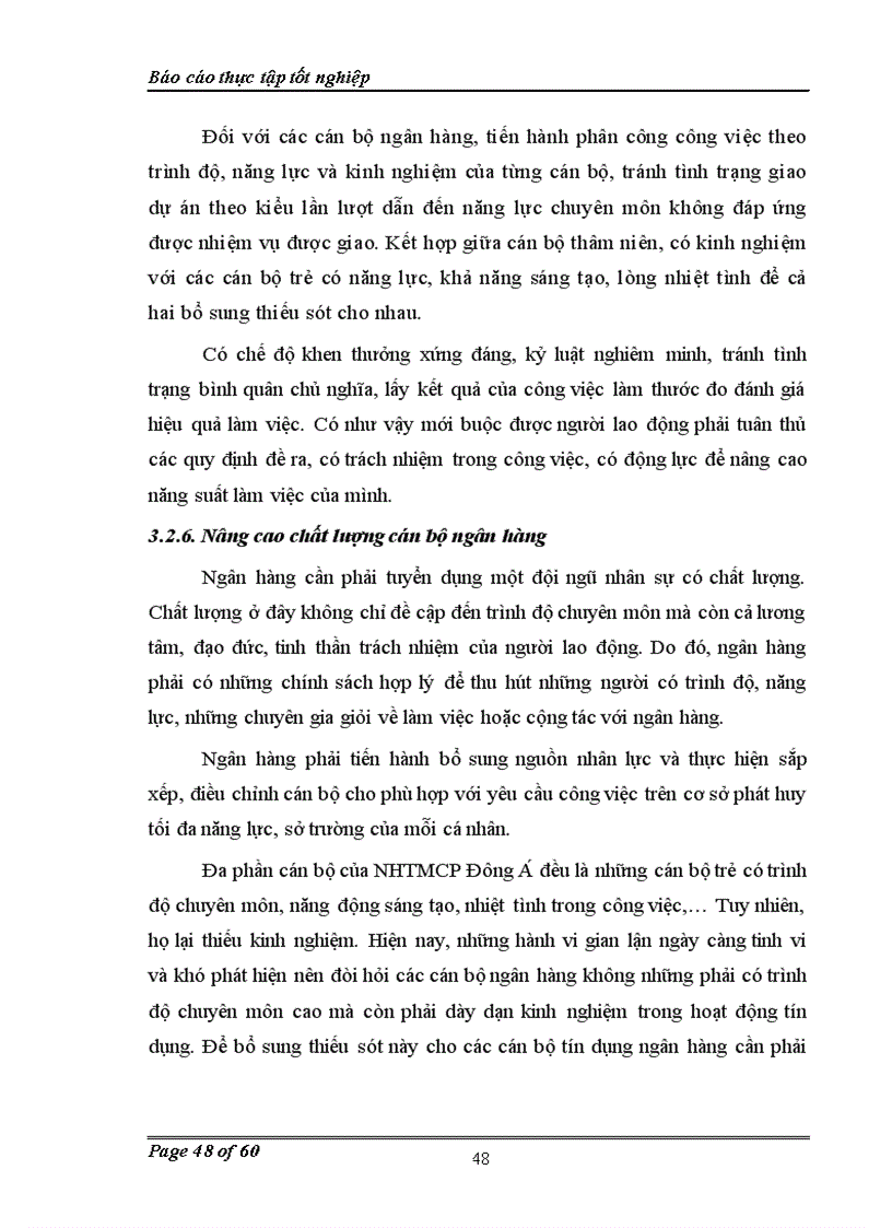 image for page Nâng cao chất lượng tín dụng trung và dài hạn tại ngân hàng thương mại cổ phần đông a