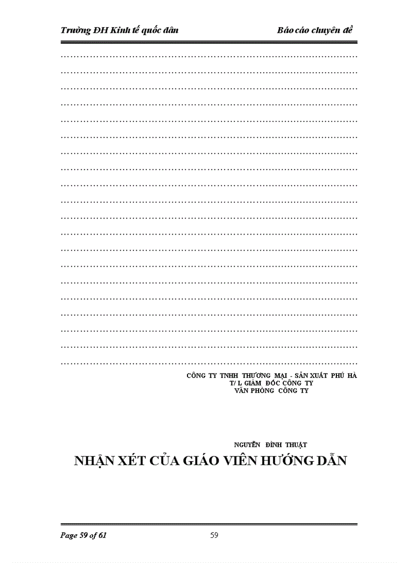 image for page Hoàn thiện kế toán bán hàng và xác định kết quả kinh doanh tại Công ty TNHH TM– SX Phú Hà