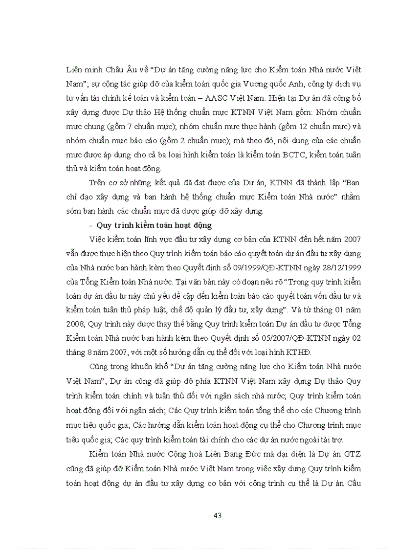 image for page Vận dụng kiểm toán hoạt động vào kiểm toán đầu tư xây dựng nhà máy thuỷ điện do kiểm toán nhà nước thực hiện