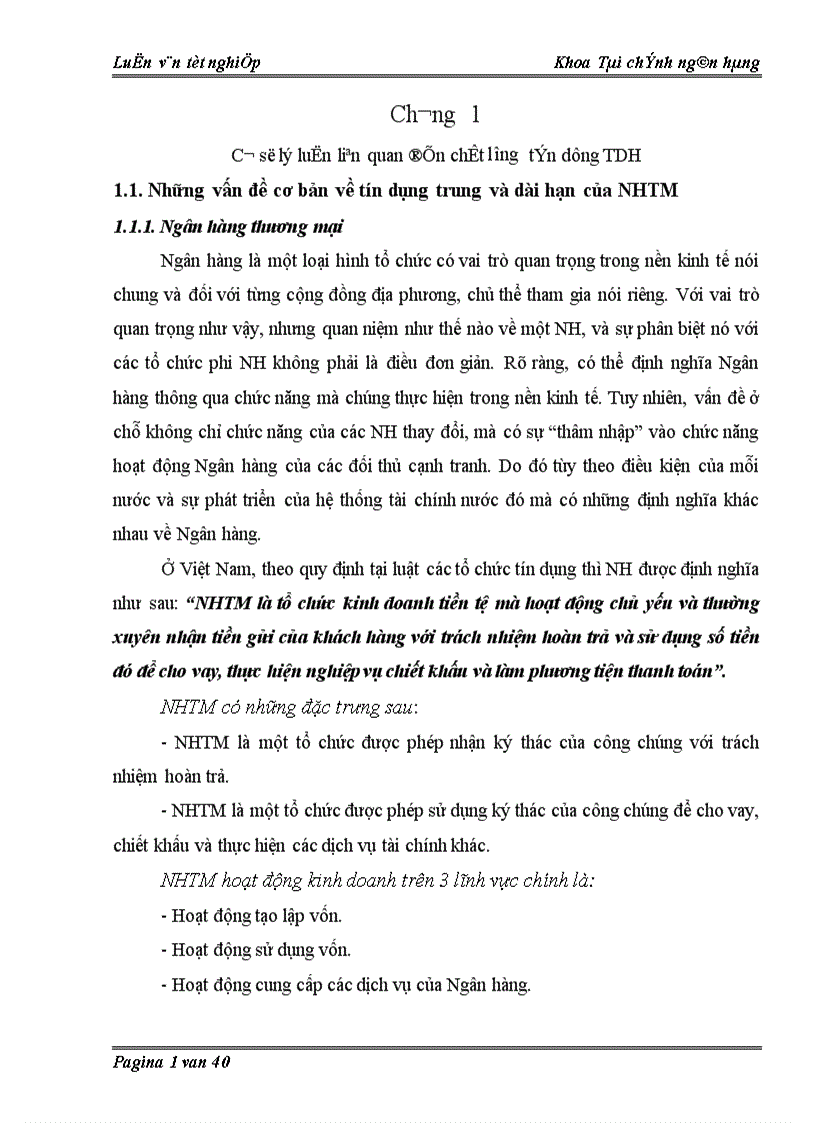 image for page Giải pháp nâng cao chất lượng tín dụng trung và dài hạn tại Chi nhánh NHNo&PTNT huyện Tiên Du, tỉnh Bắc Ninh