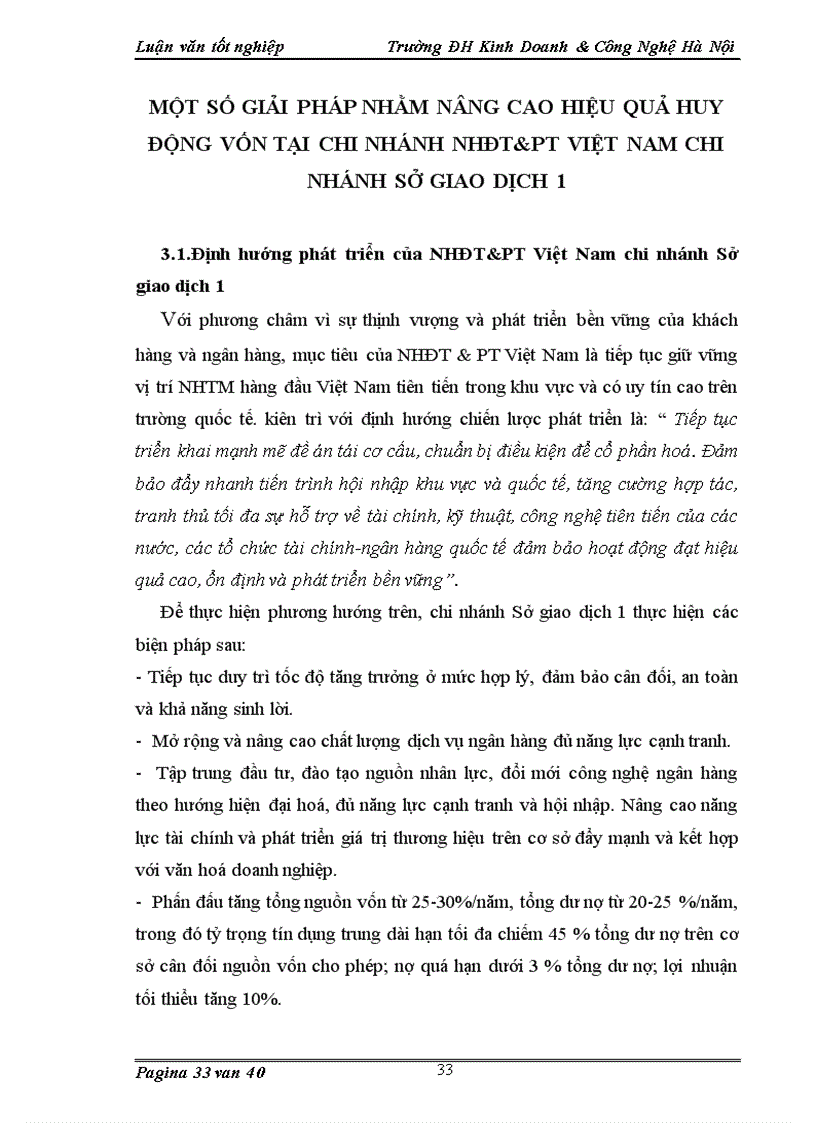 image for page Một số giải pháp nhằm nâng cao hiệu quả huy động vốn tại Ngân hàng Đầu tư và Phát triển Việt Nam - chi nhánh Sở giao dịch 1