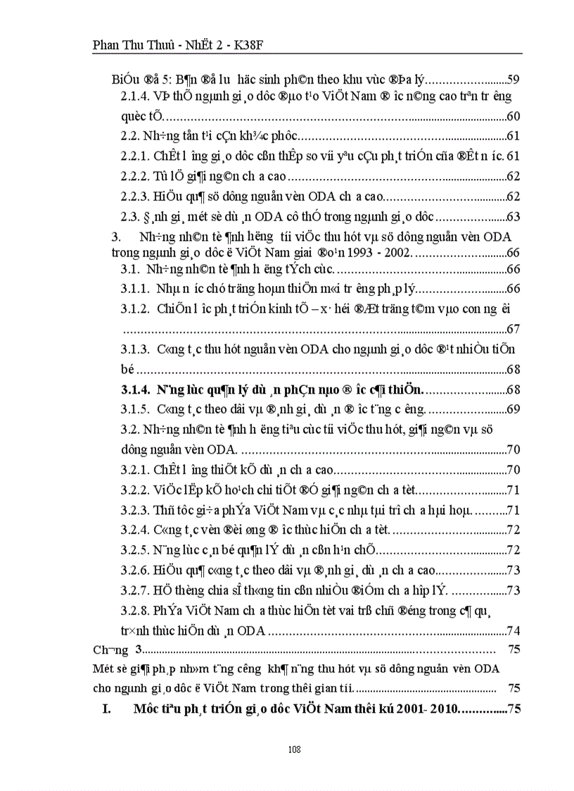 image for page Tăng cường khả năng thu hút và hiệu quả sử dụng nguồn vốn ODA trong ngành giáo dục ở Việt Nam trong thời gian tới.