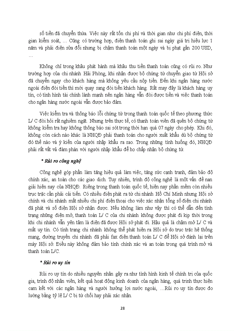 image for page Thực trạng và giải pháp hạn chế rủi ro trong phương thức tín dụng chứng từ tại Ngân hàng Thương mại Cổ phần Quân đội