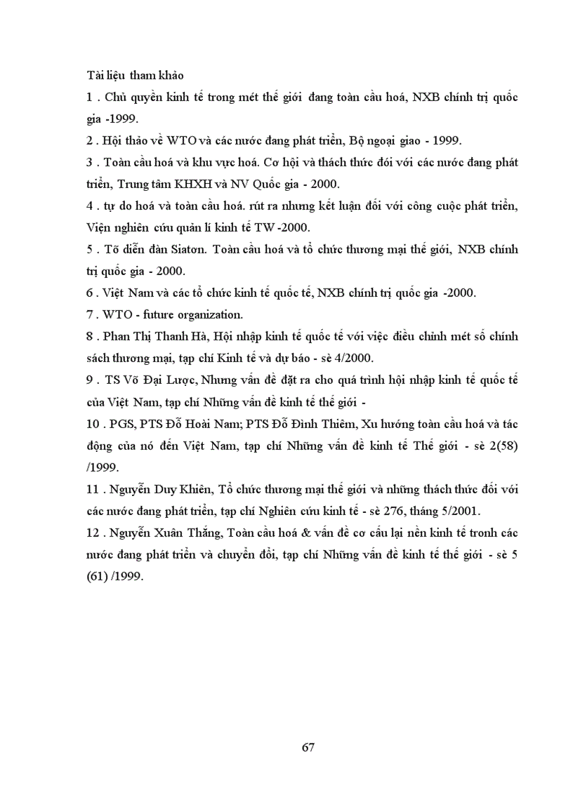 image for page Tổ chức thương mại thế giới WTO và tác động của nó đối với các nước đang phát triển