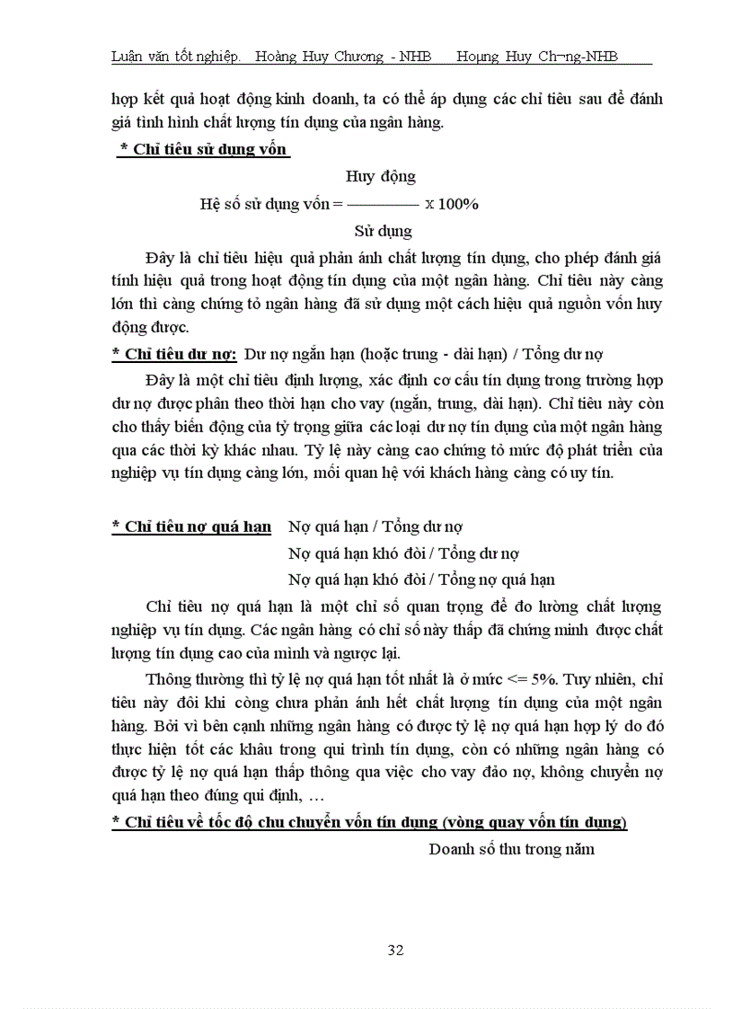 image for page Giải pháp nâng cao chất lượng tín dụng khi cho vay Doanh nghiệp Nhà nước tại Chi nhánh Ngân hàng Công thương Khu vực Ba Đình 1