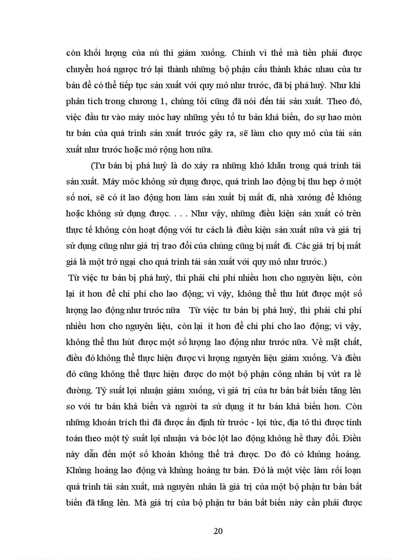 image for page Khủng hoảng kinh tế trong các nước tư bản