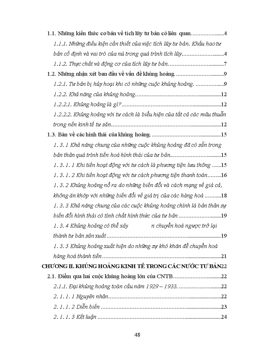 image for page Khủng hoảng kinh tế trong các nước tư bản