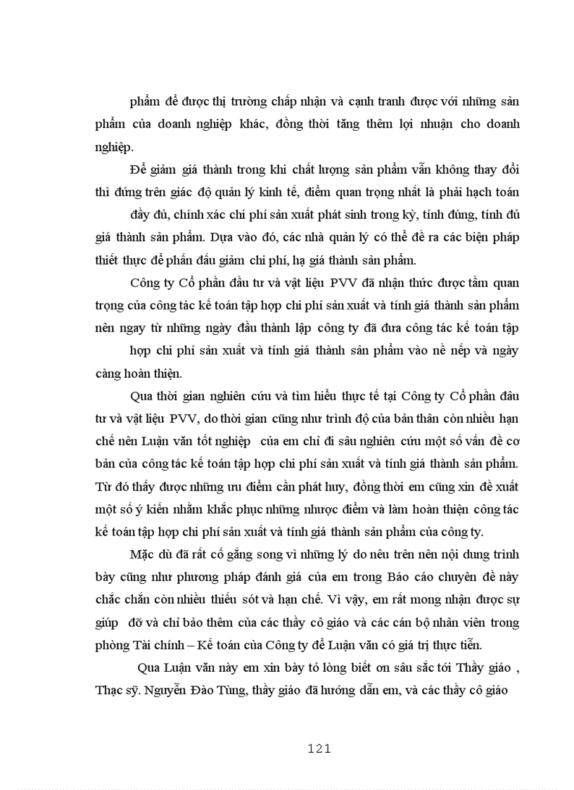 image for page Tổ chức công tác kế toán chi phí sản xuất và tính giá thành sản phẩm