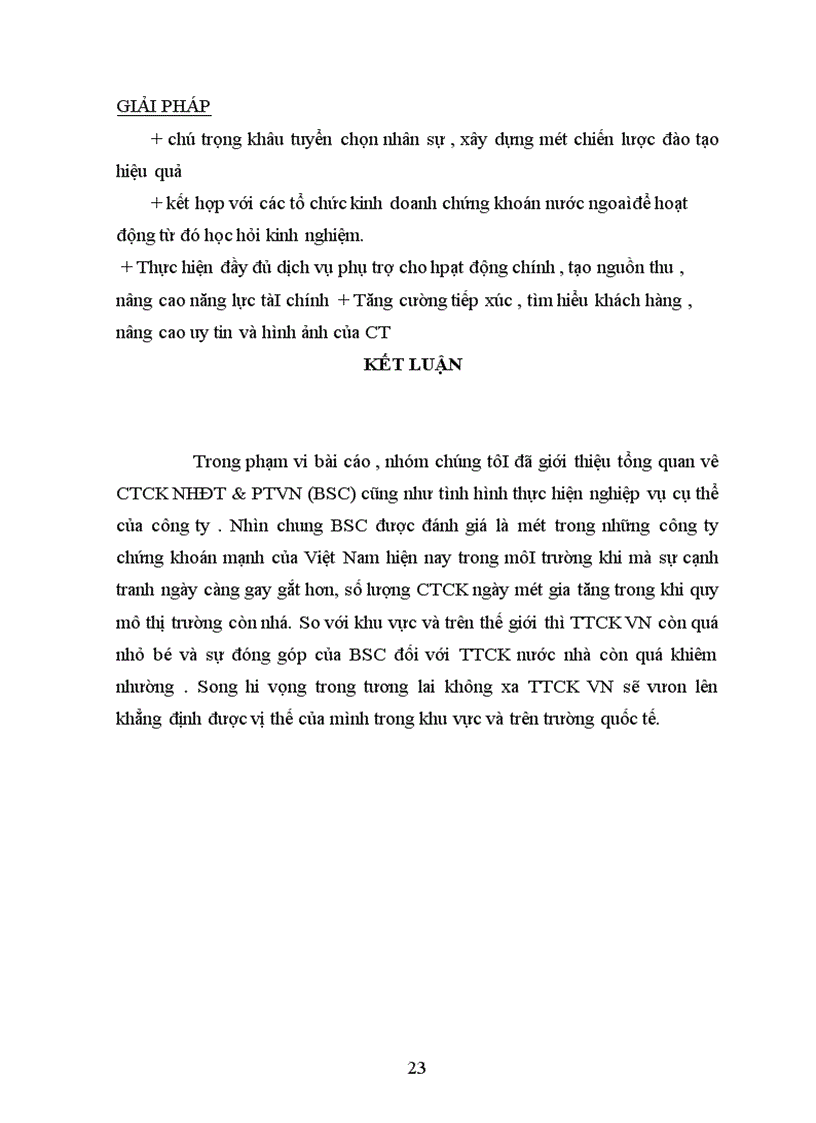 image for page Công ty chứng khoán ngân hàng đầu tư và phát triển Việt Nam BSC