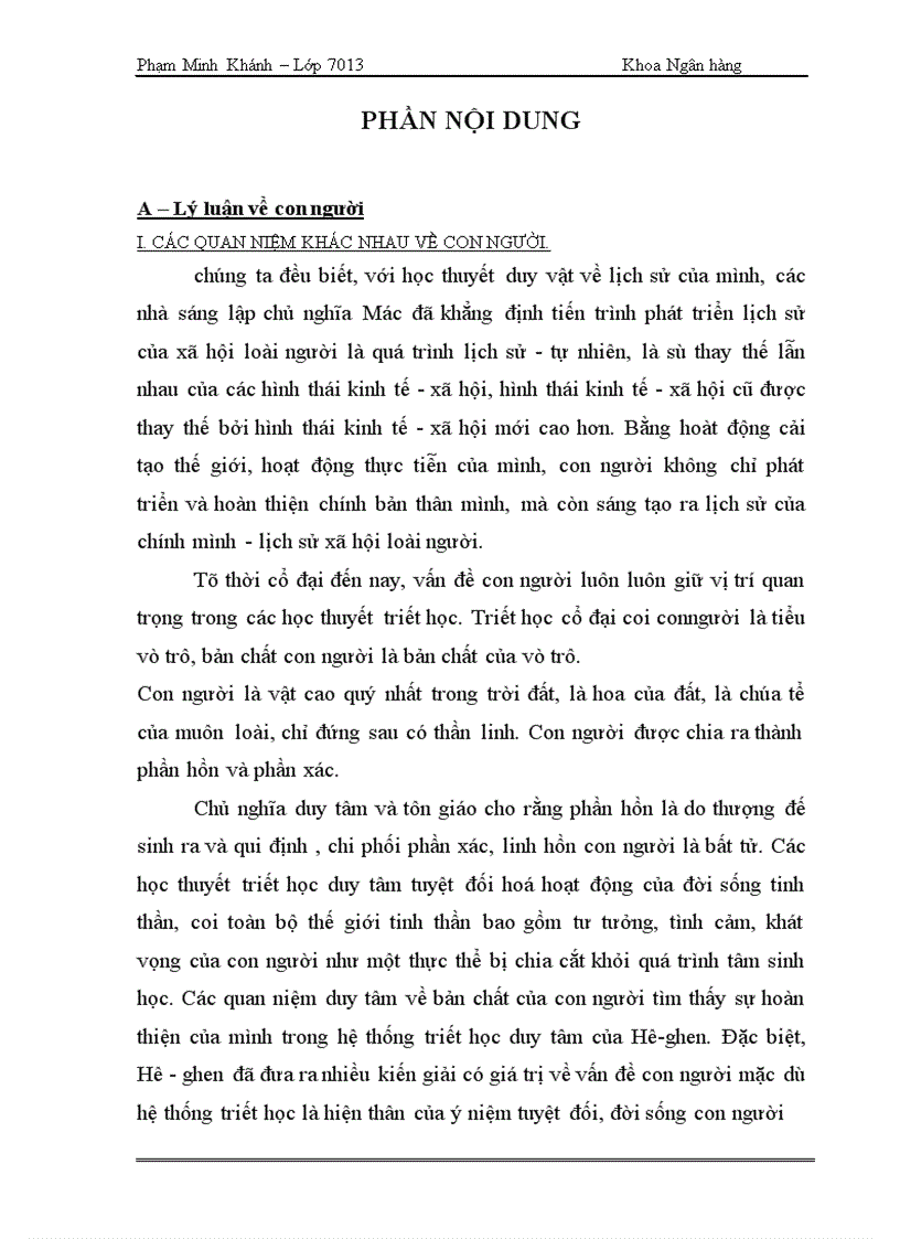 image for page Tiểu luận triết học 1