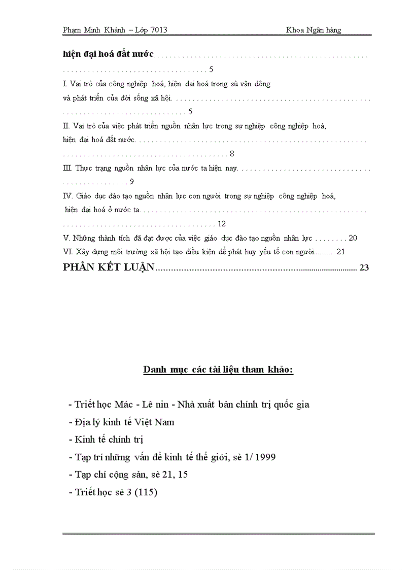 image for page Tiểu luận triết học 1
