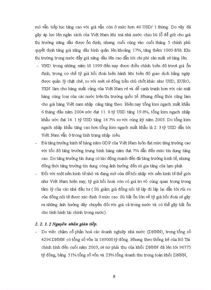 image for page Thực trạng lạm phát ở Việt Nam nguyên nhân và kiến nghị