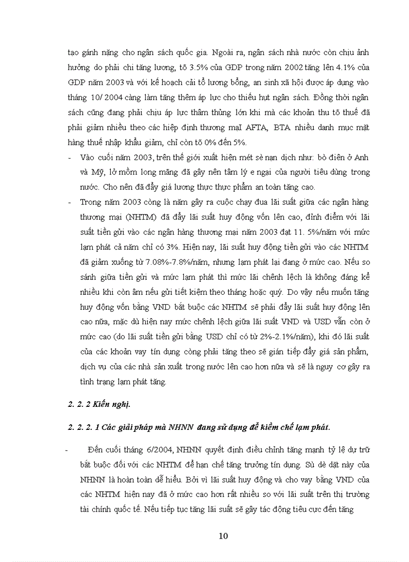 image for page Thực trạng lạm phát ở Việt Nam nguyên nhân và kiến nghị