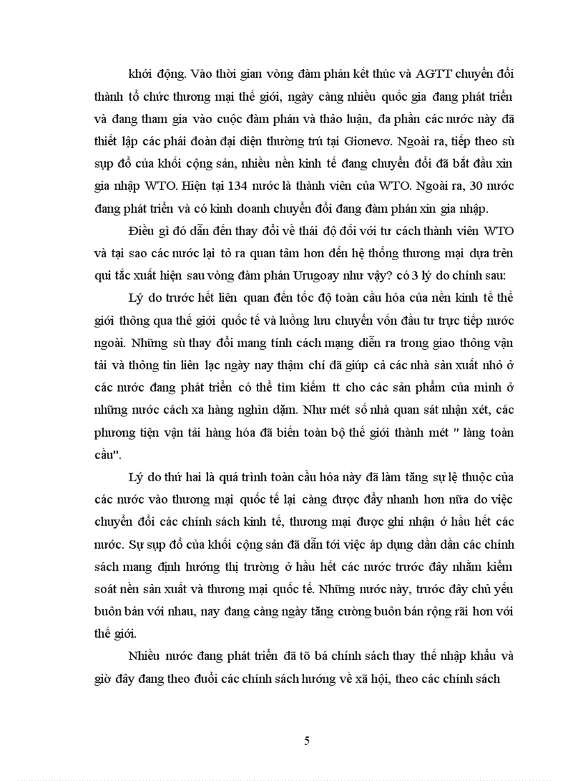 image for page WTO và những vấn đề Việt Nam cần giải quyết để trở thành thành viên của WTO