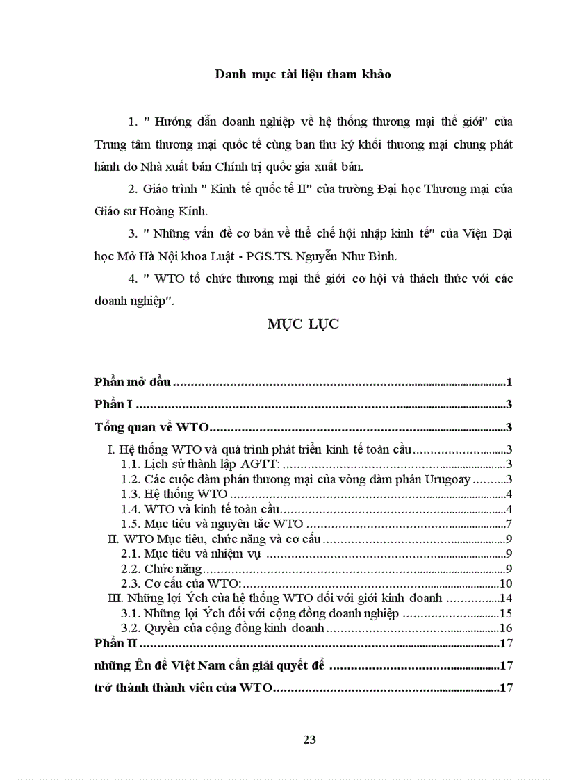 image for page WTO và những vấn đề Việt Nam cần giải quyết để trở thành thành viên của WTO