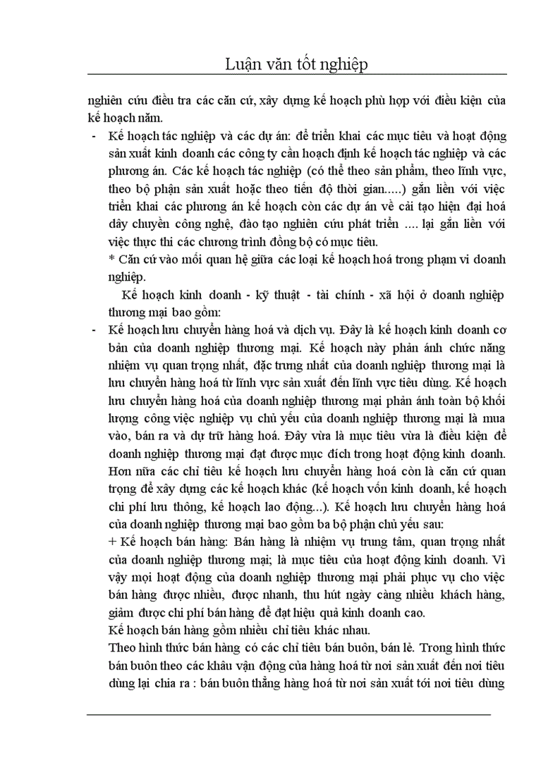 image for page Hoàn thiện công tác xây dựng và thực hiện kế hoạch bán hàng tại công ty CP Vật Tư BVTV Hoà Bình