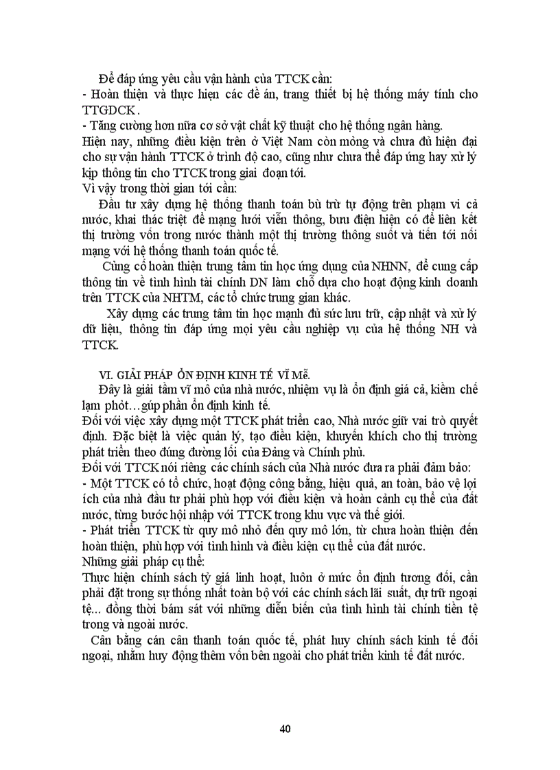 image for page Một số giải pháp phát triển thị trường chứng khoán Việt Nam 1