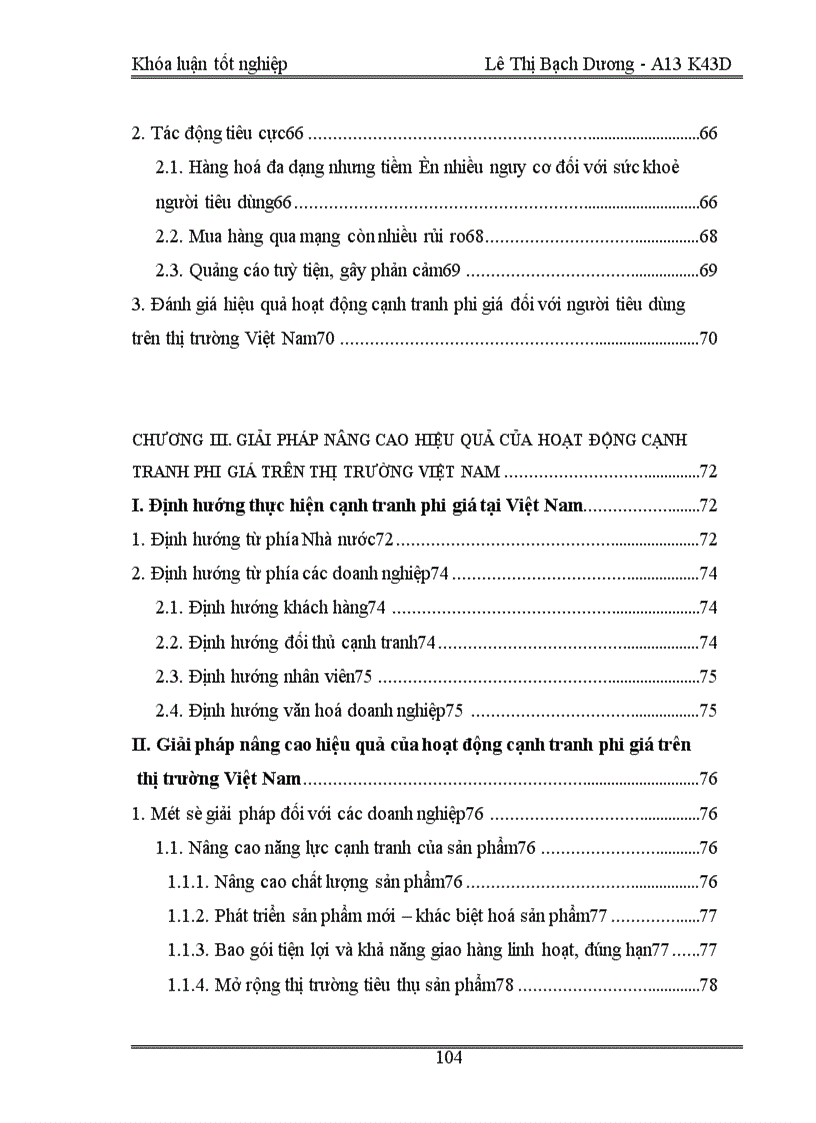 image for page Tác động của cạnh tranh phi giá đối với người tiêu dùng trên thị trường Việt Nam Thực trạng và giải pháp