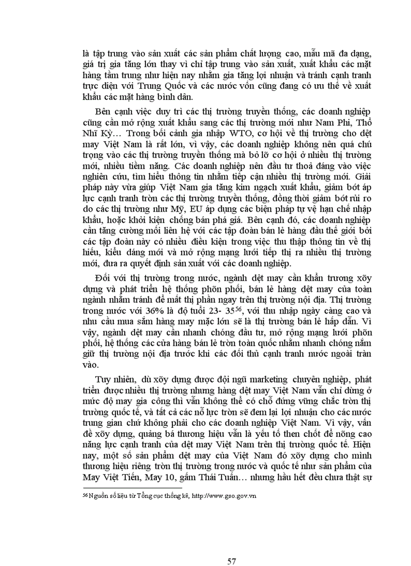 image for page Thực trạng và giải pháp nâng cao năng lực cạnh tranh của ngành dệt may Việt Nam sau khi gia nhập WTO