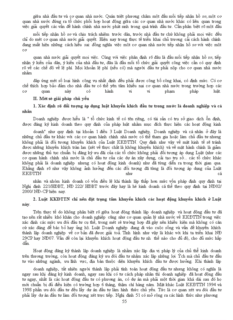 image for page Những giải pháp chủ yếu tiếp tục khuyến khích các hoạt động đầu tư trong nước 1